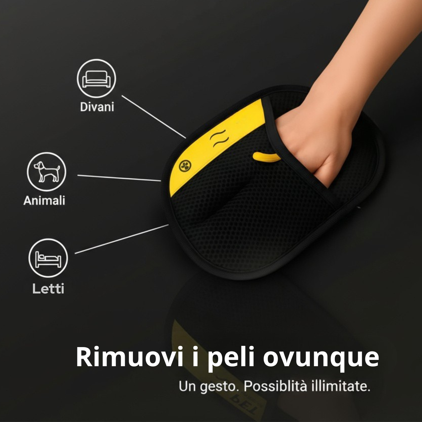Emporio Animale™ Guanto Antipeli