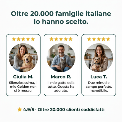 Zampe Pulite, Animale Felice. Finalmente
